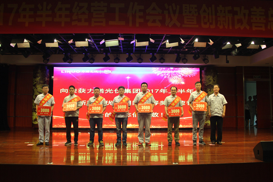 力諾光(guāng)伏隆重召開(kāi)2017年(nián)半年(nián)經營工(gōng)作(zuò)會(huì)議(yì)