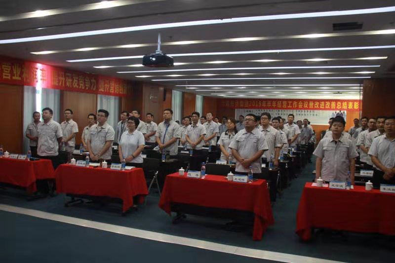 Linuo PV Group held the 2019 half-yearly management work conference Linuo PV Group held the 2019 half-yearly management work conference